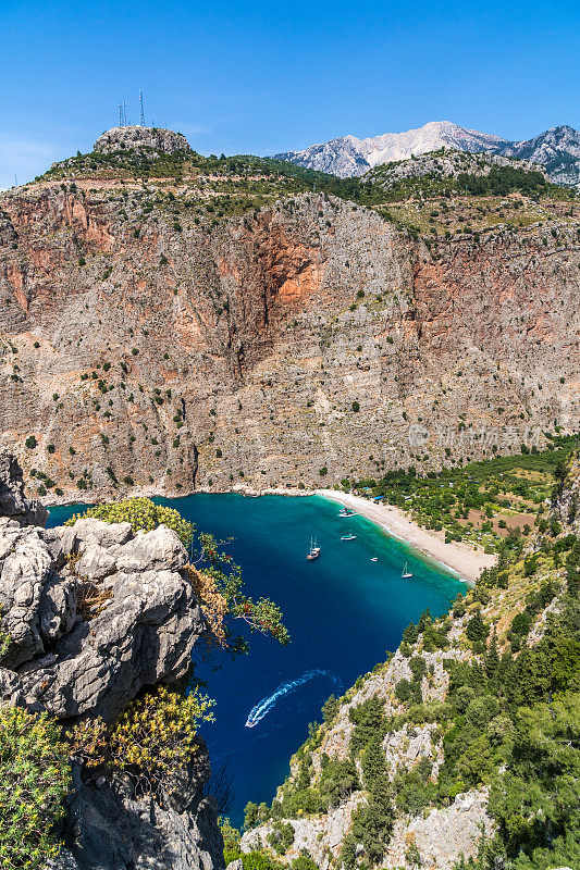 蝴蝶谷。Fethiye /土耳其